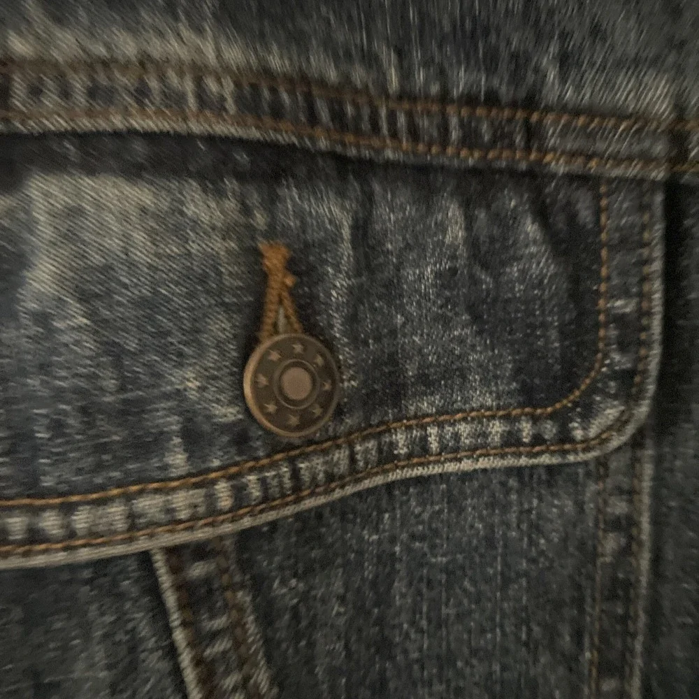 Willi Smith Wear Women's SZ Medium Demin Jacket Stretch Vintage 80's 90's‎ - Picture 3 of 11